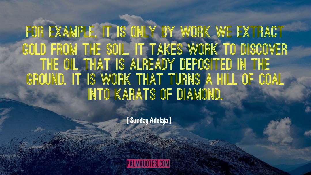 Deposit quotes by Sunday Adelaja
