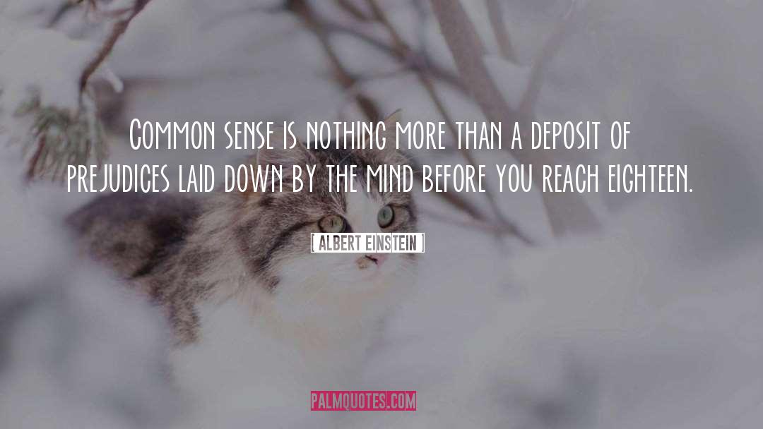 Deposit quotes by Albert Einstein