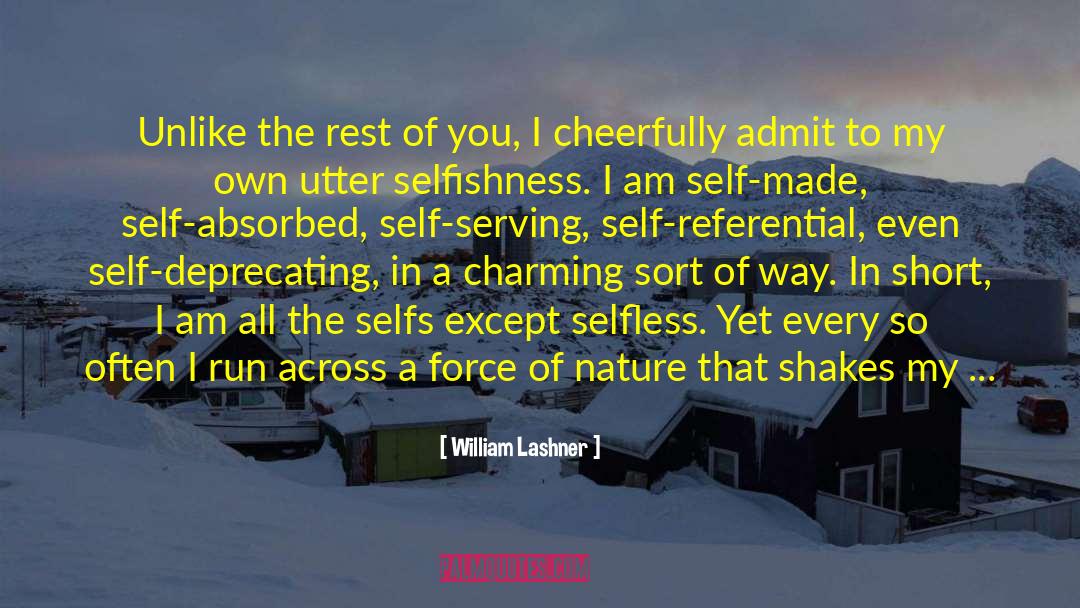 Deprecating quotes by William Lashner