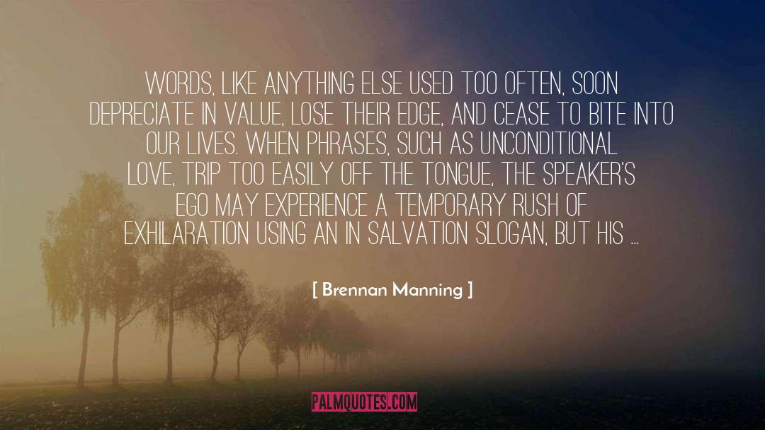 Depreciate quotes by Brennan Manning