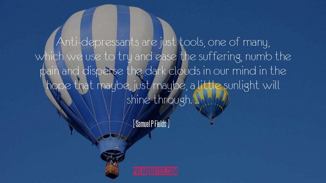 Depressants quotes by Samuel P Fields