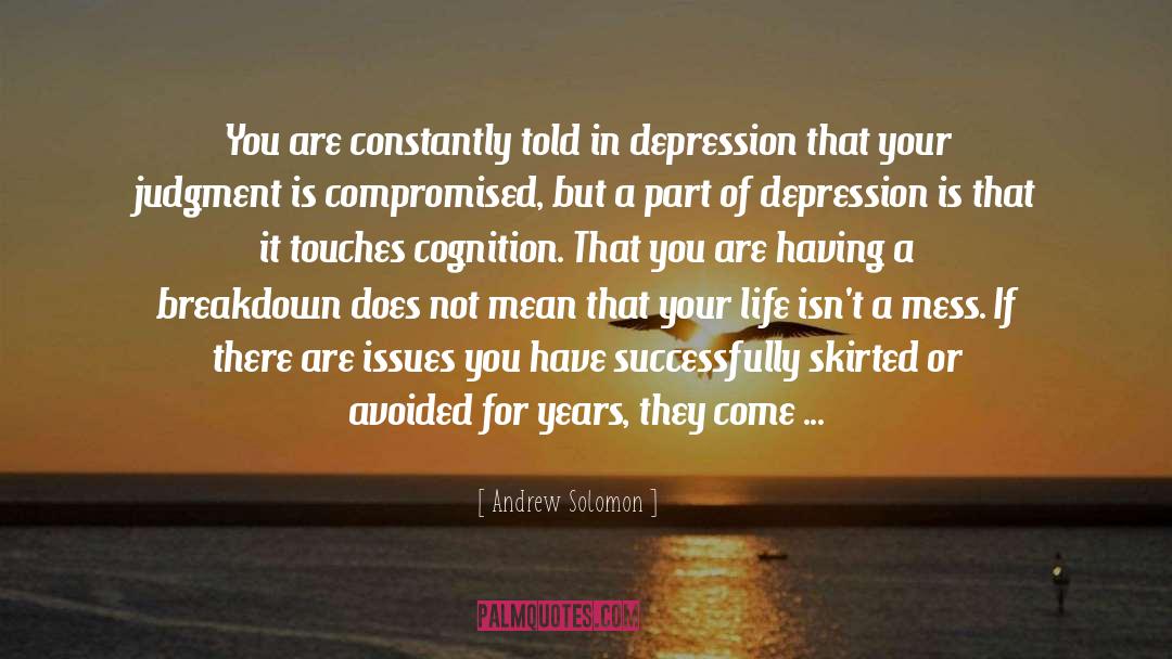 Depressed quotes by Andrew Solomon
