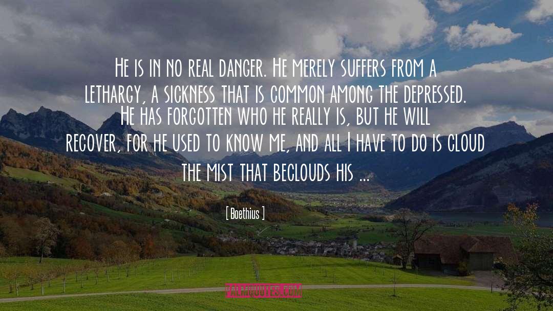 Depressed quotes by Boethius