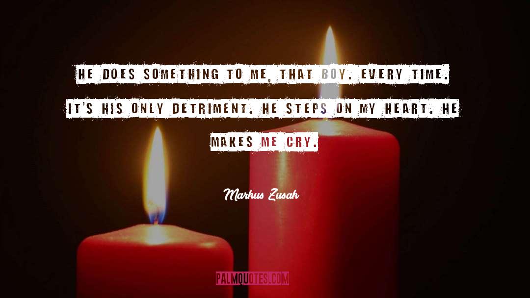 Depressed Sad Love quotes by Markus Zusak