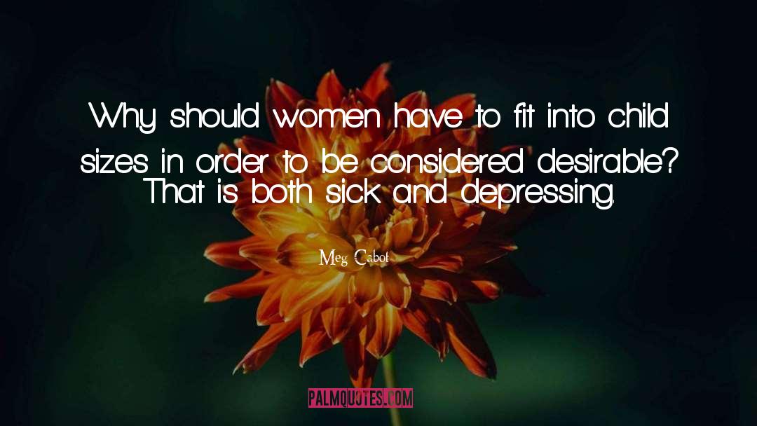 Depressing quotes by Meg Cabot