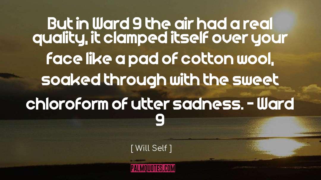 Depressing quotes by Will Self