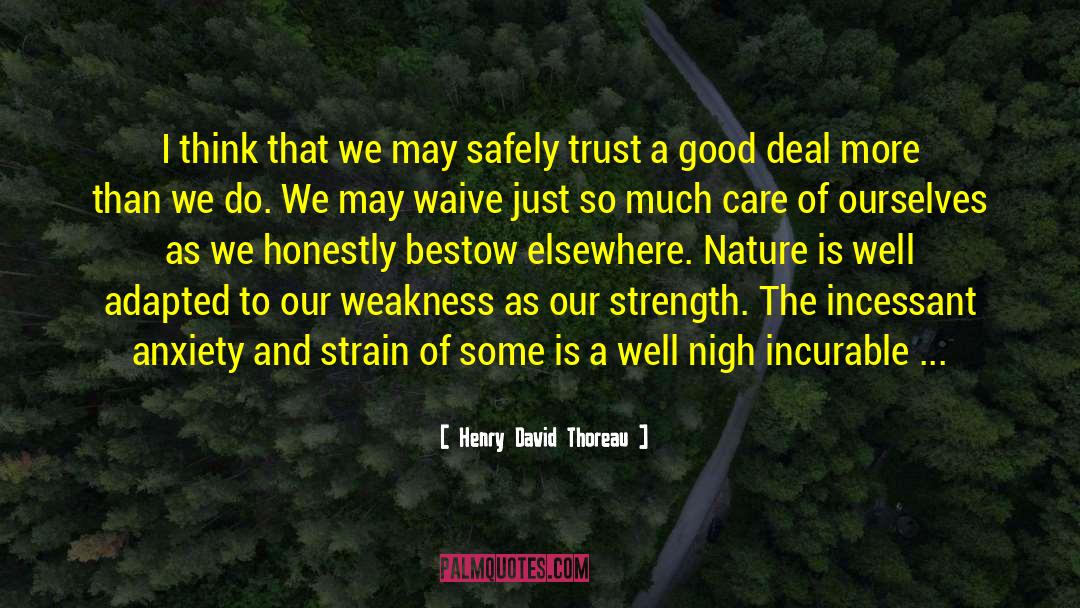 Depression And Anxiety quotes by Henry David Thoreau
