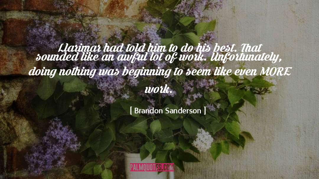 Depression Humor quotes by Brandon Sanderson