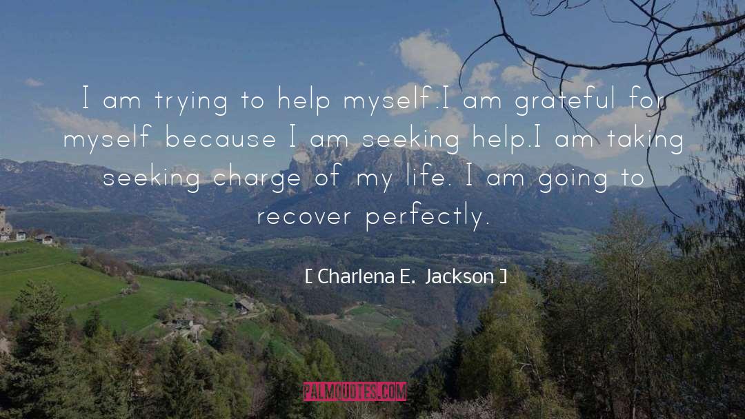 Depression Mental Illness quotes by Charlena E.  Jackson