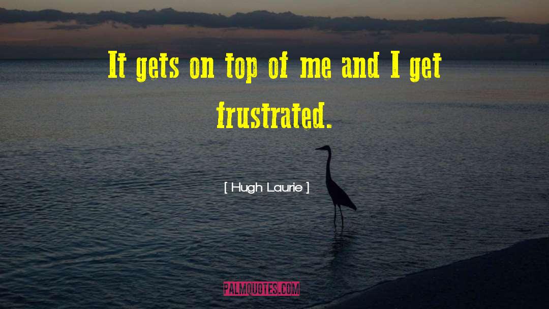 Depression Poem quotes by Hugh Laurie