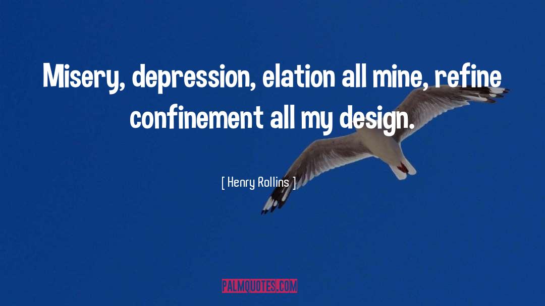 Depression quotes by Henry Rollins