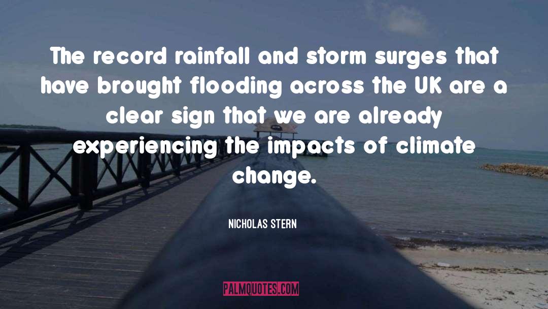 Depressional Rainfall quotes by Nicholas Stern
