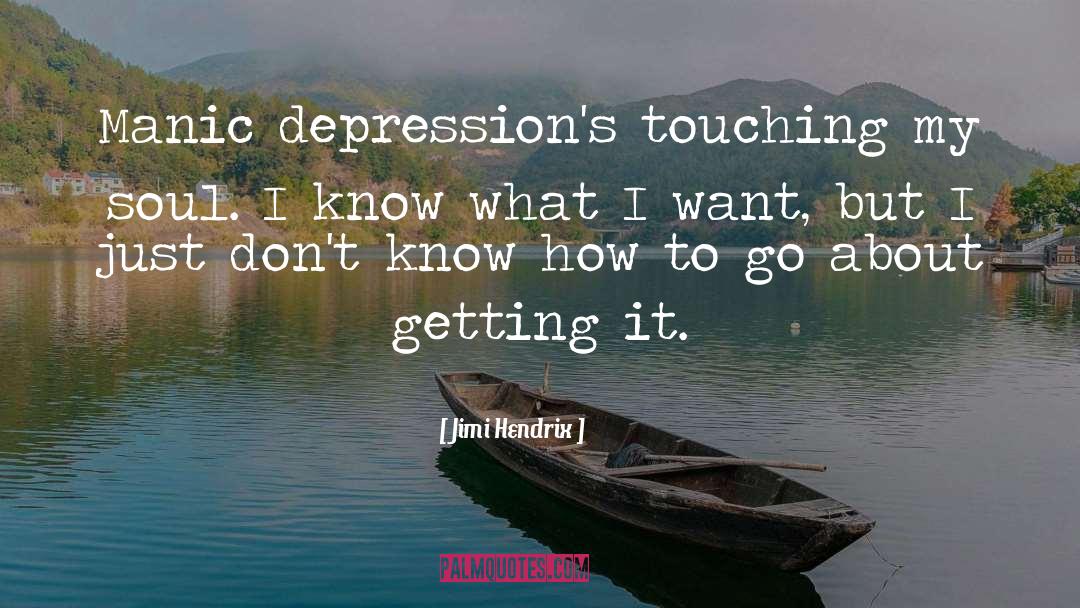 Depressions quotes by Jimi Hendrix
