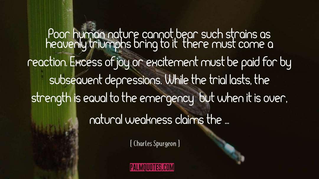 Depressions quotes by Charles Spurgeon