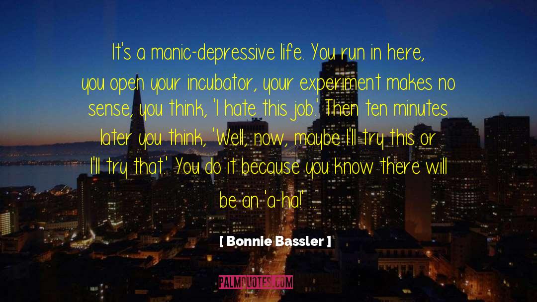 Depressive quotes by Bonnie Bassler