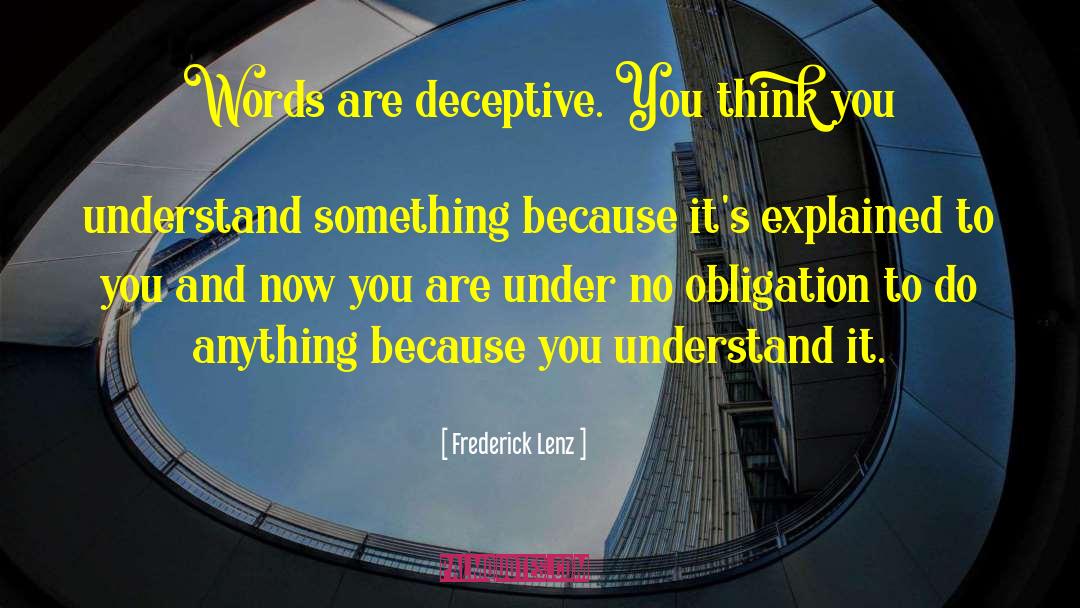 Depressive Thinking quotes by Frederick Lenz
