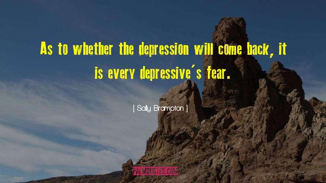 Depressives quotes by Sally Brampton