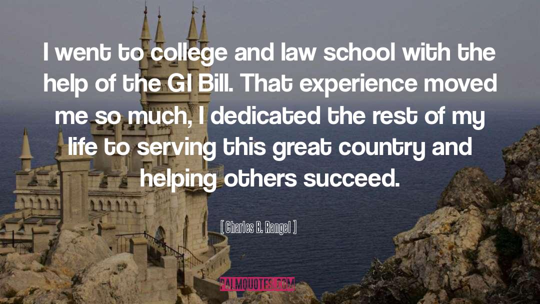 Depriest School quotes by Charles B. Rangel