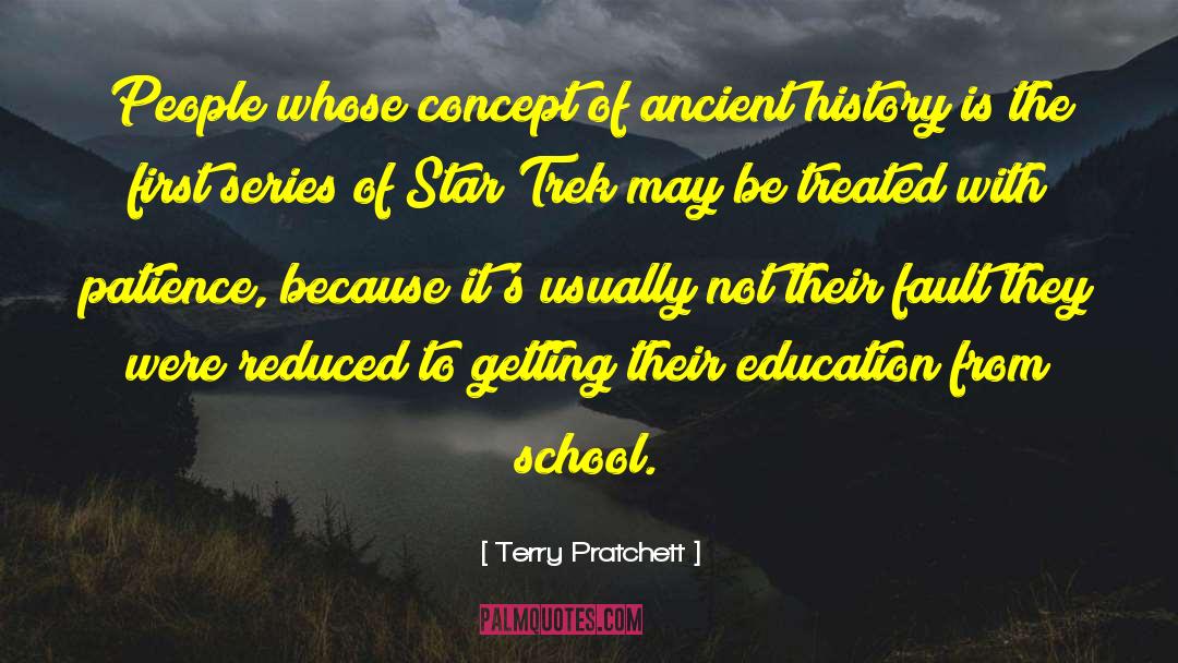 Depriest School quotes by Terry Pratchett