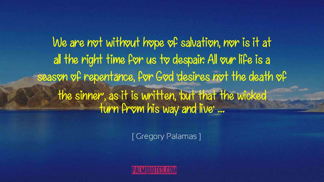 Deprived Childhood quotes by Gregory Palamas