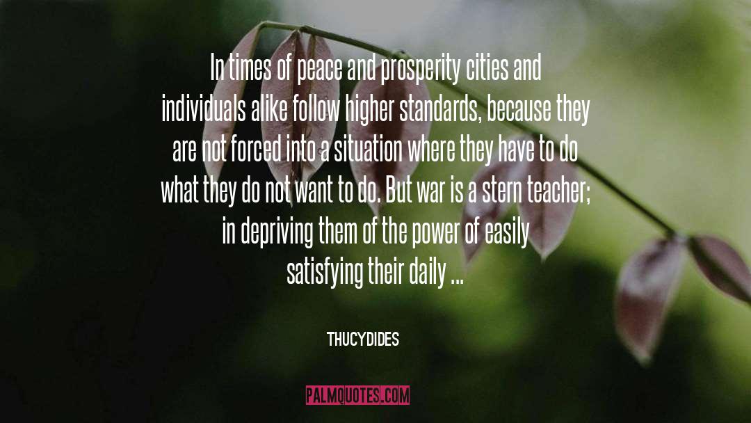 Depriving quotes by Thucydides