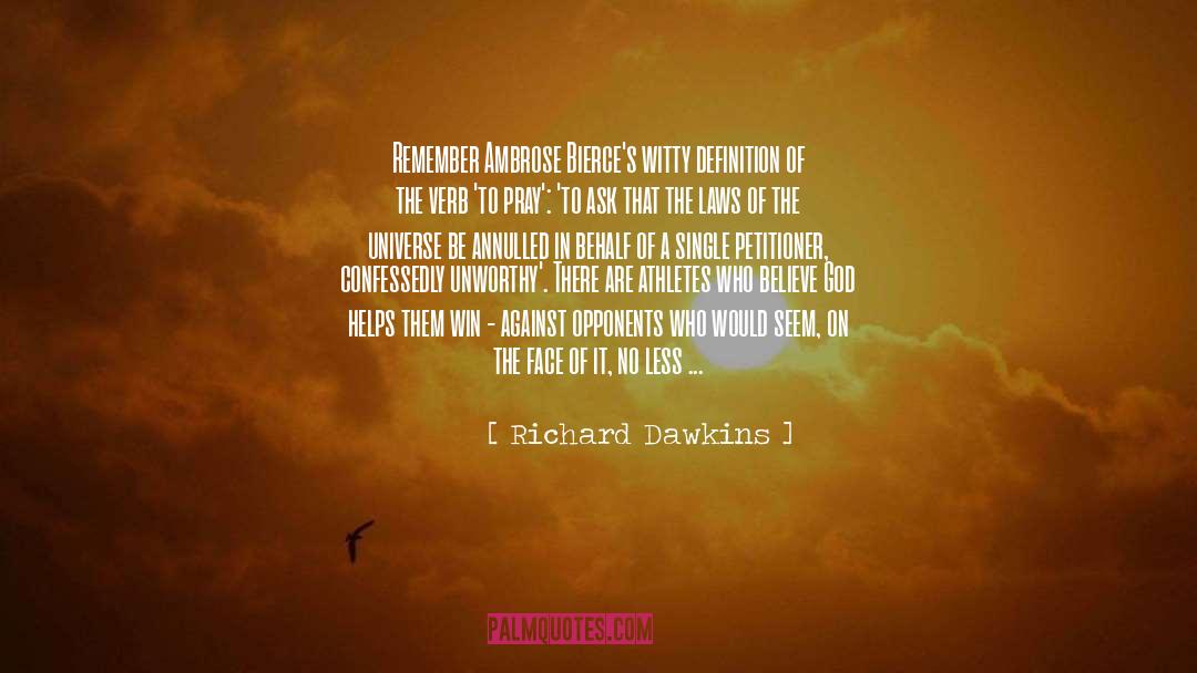 Depriving quotes by Richard Dawkins