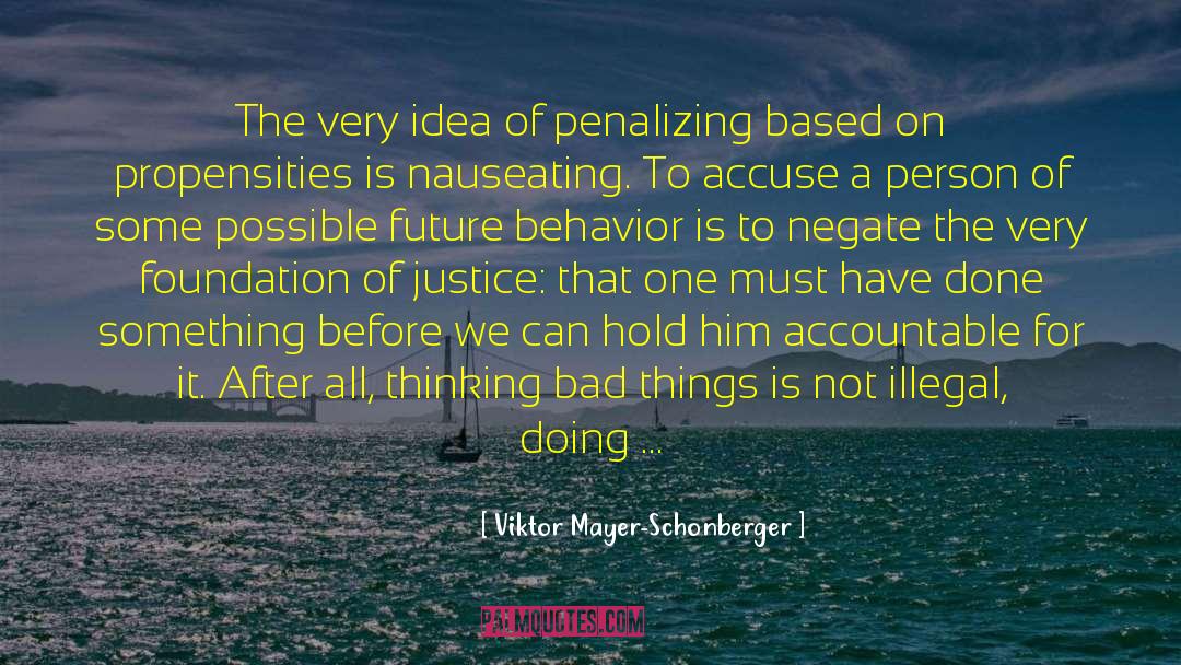 Depriving quotes by Viktor Mayer-Schonberger