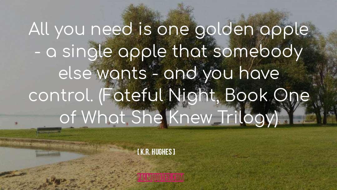 Deptford Trilogy quotes by K.R. Hughes