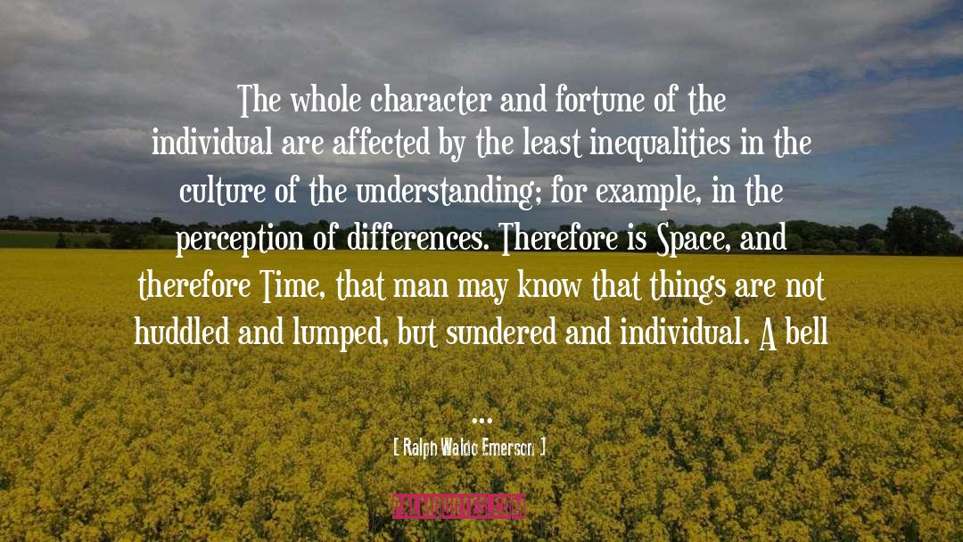 Depth Of Character quotes by Ralph Waldo Emerson