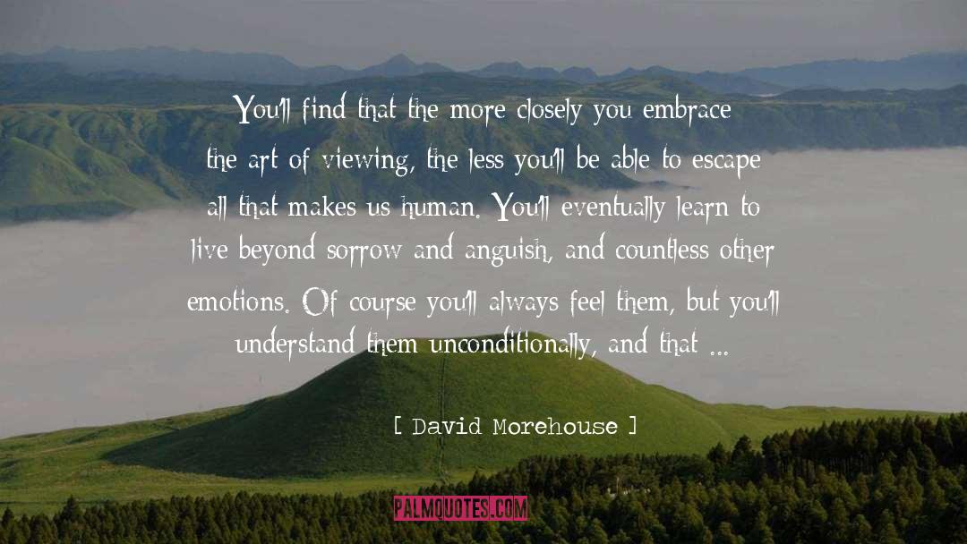 Depth Of Emotions quotes by David Morehouse