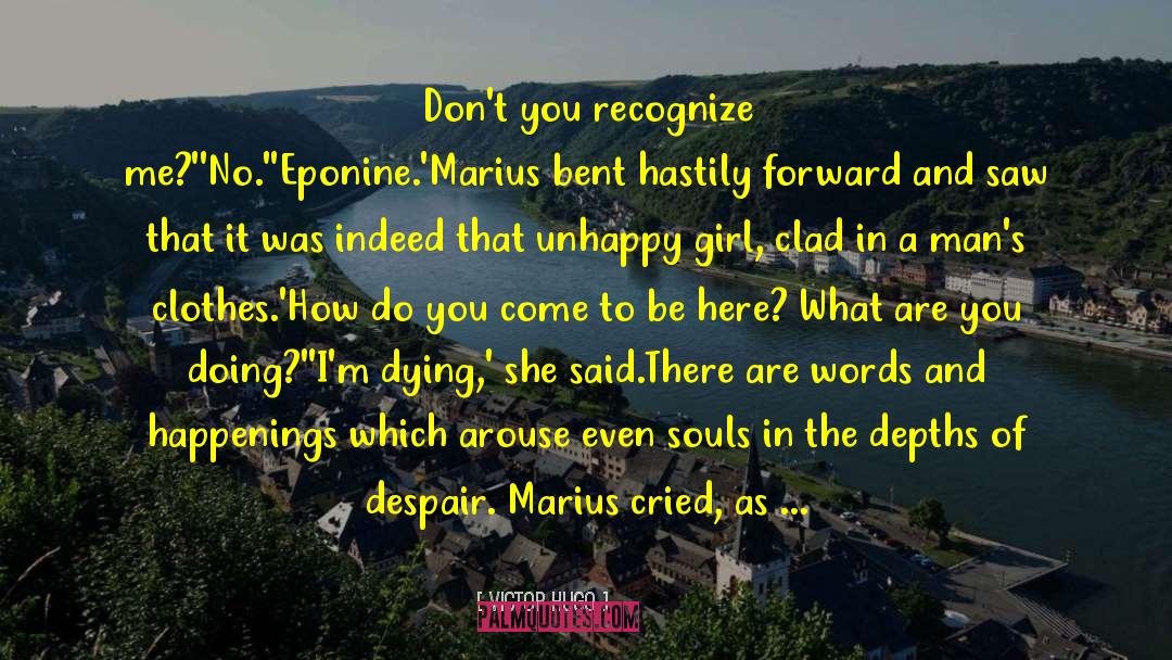 Depths Of Despair quotes by Victor Hugo