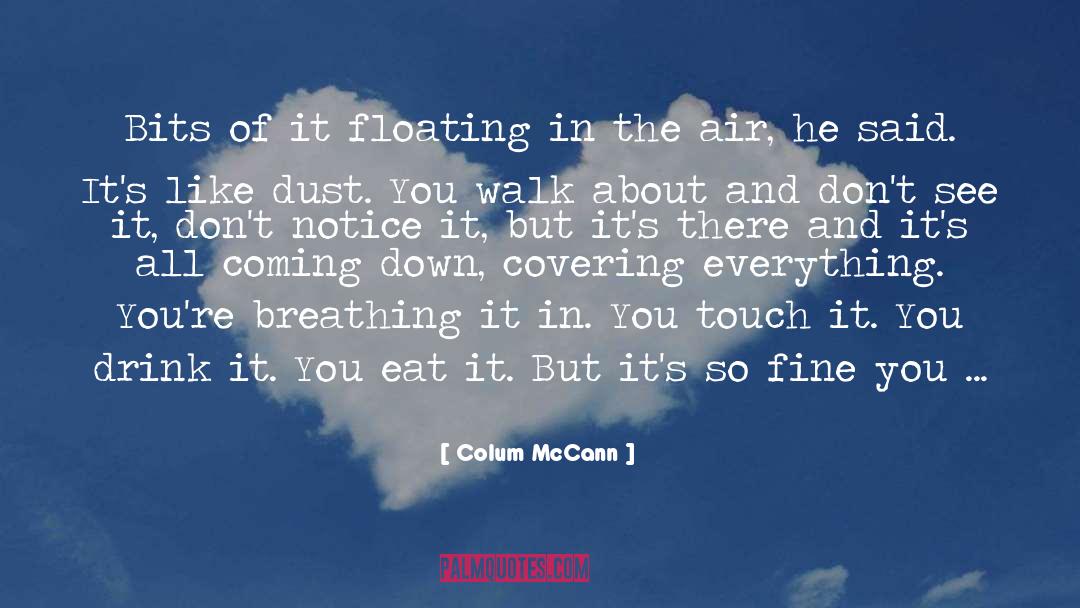 Depths Of Despair quotes by Colum McCann