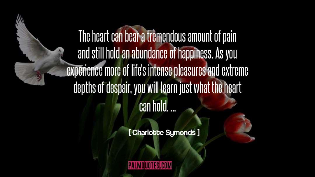 Depths Of Despair quotes by Charlotte Symonds