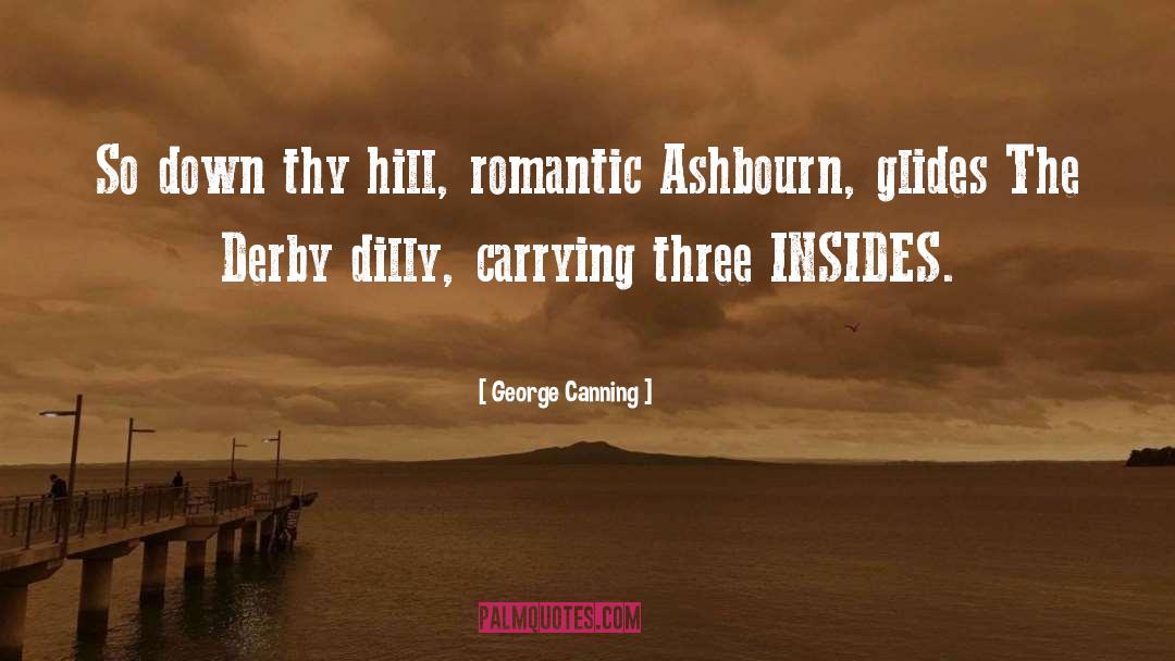 Derby quotes by George Canning