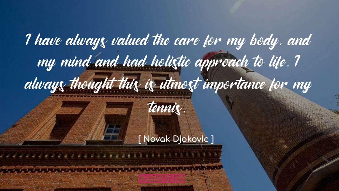 Derek Novak quotes by Novak Djokovic