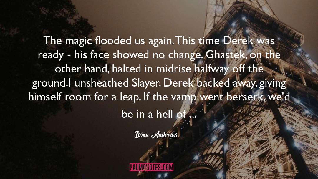 Derek quotes by Ilona Andrews