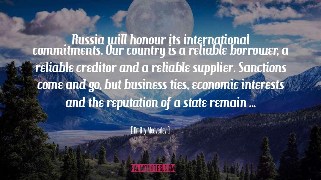 Deripaska Sanctions quotes by Dmitry Medvedev