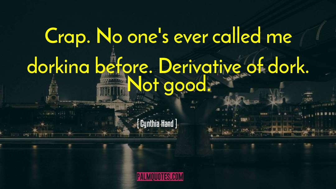 Derivative quotes by Cynthia Hand