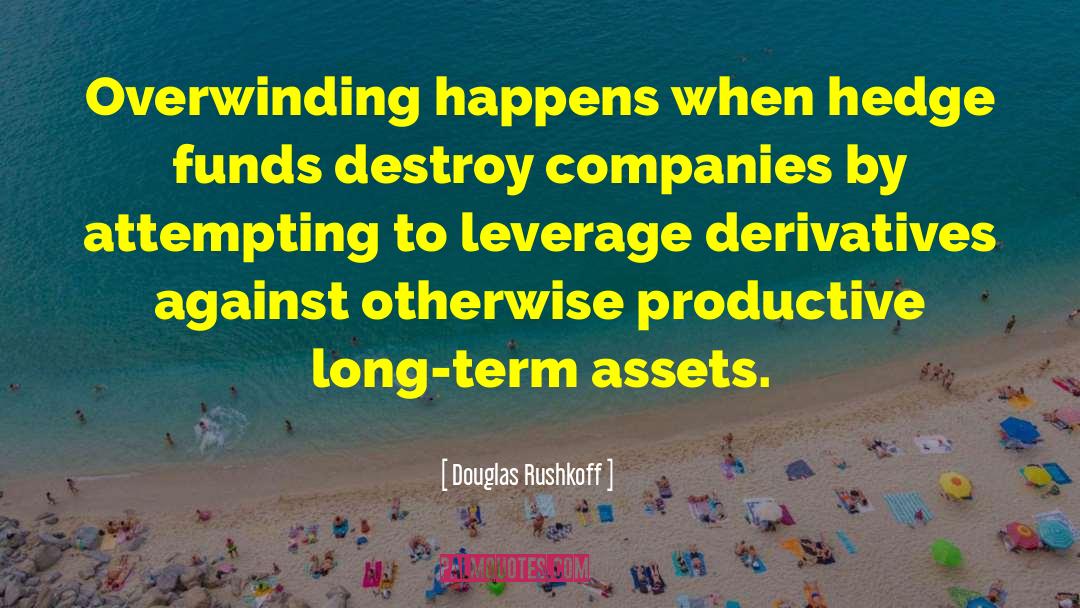 Derivatives quotes by Douglas Rushkoff