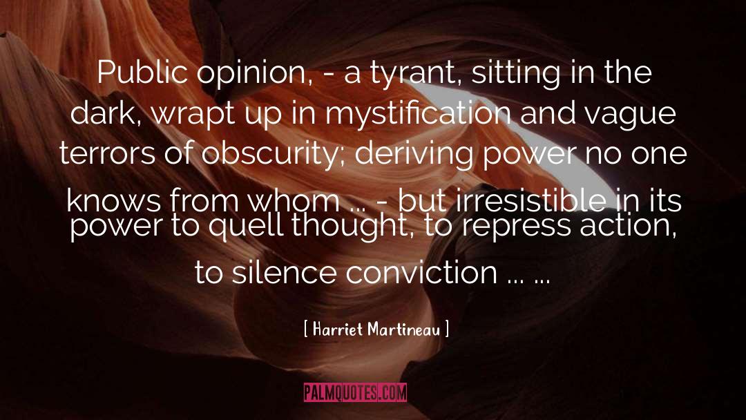 Deriving quotes by Harriet Martineau