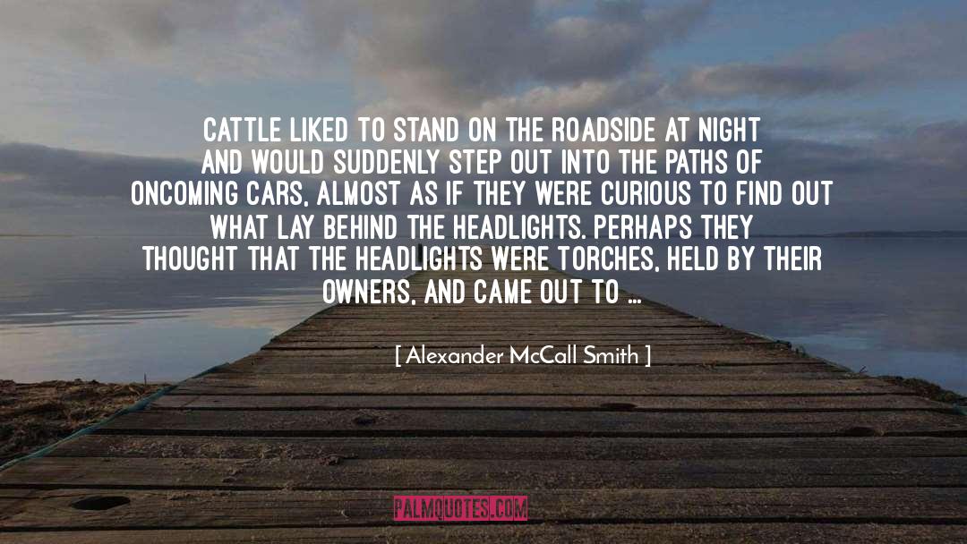 Derkowski Cattle quotes by Alexander McCall Smith