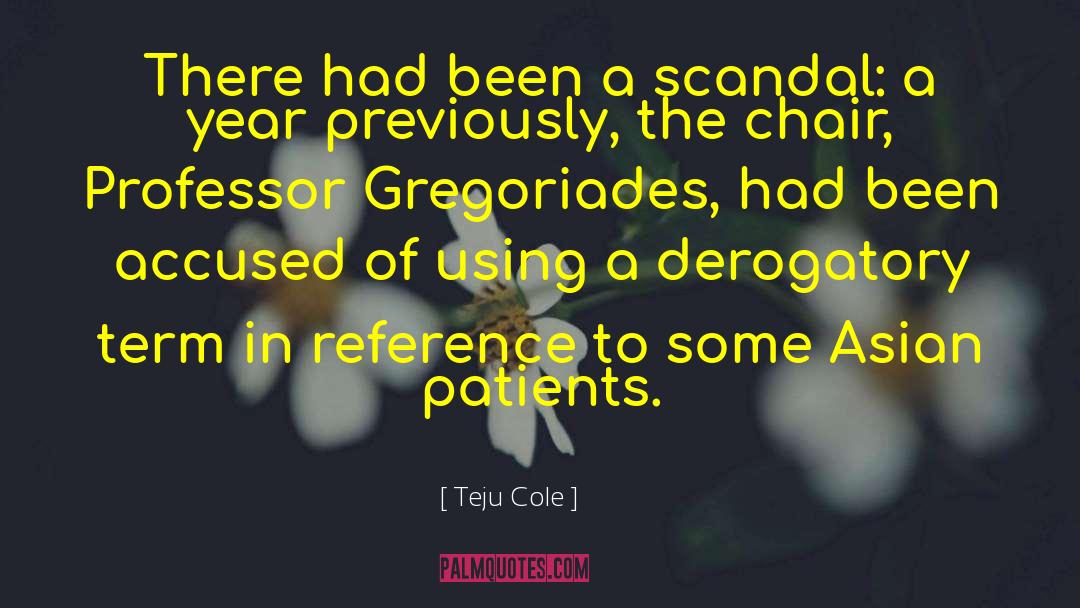 Derogatory quotes by Teju Cole