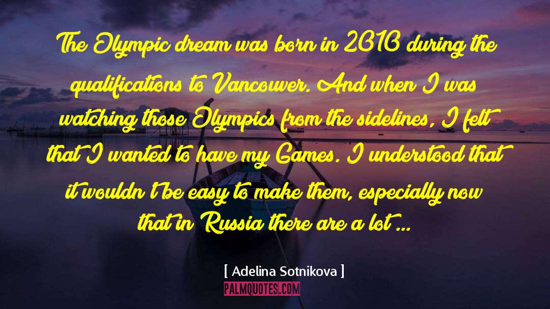 Derrick Adkins Olympics quotes by Adelina Sotnikova