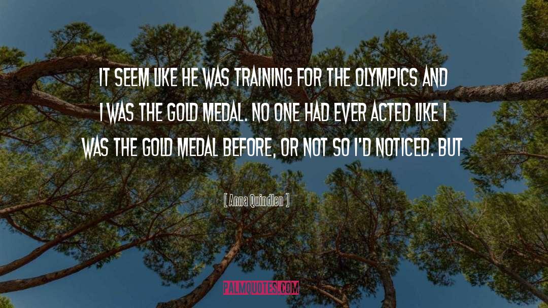 Derrick Adkins Olympics quotes by Anna Quindlen