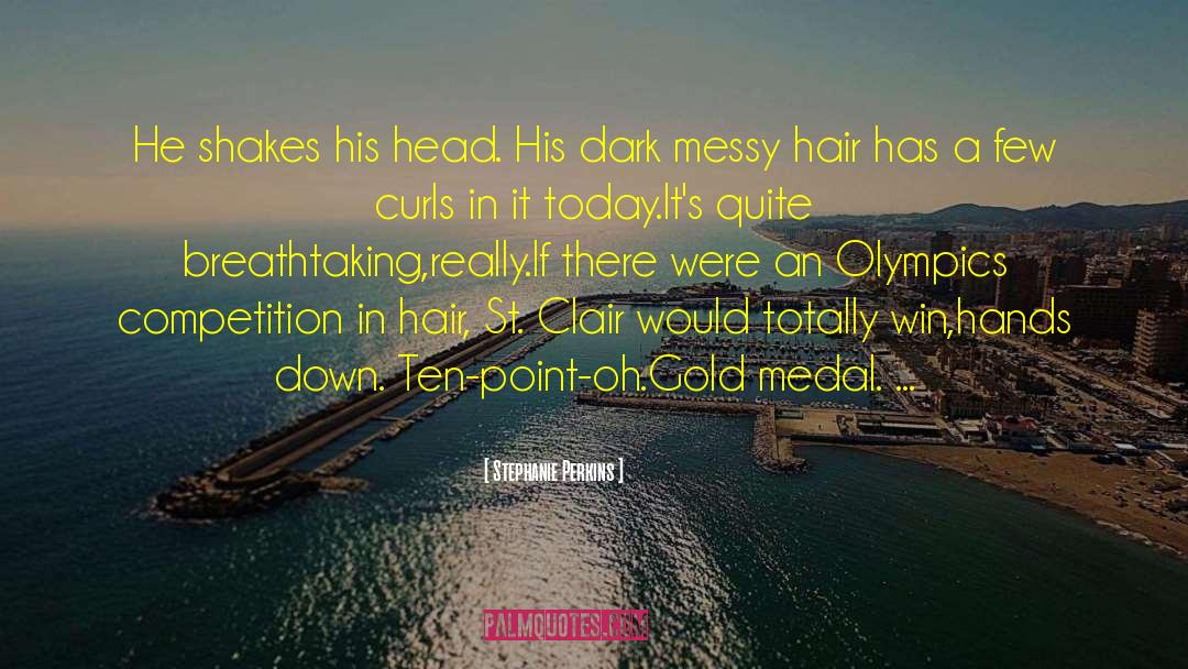 Derrick Adkins Olympics quotes by Stephanie Perkins