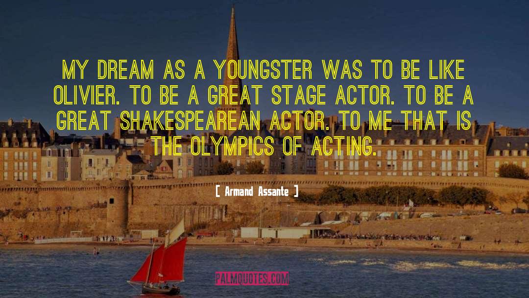 Derrick Adkins Olympics quotes by Armand Assante