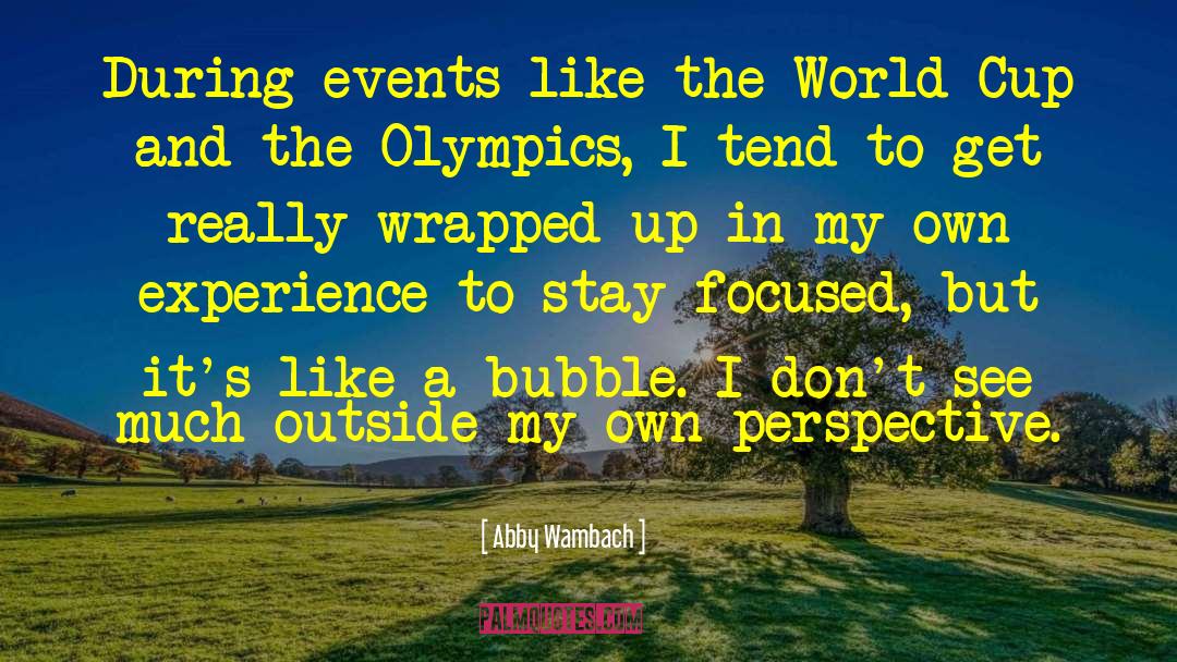 Derrick Adkins Olympics quotes by Abby Wambach