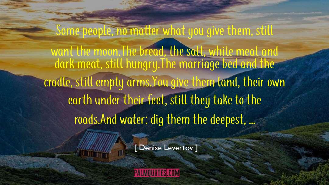 Desante Water quotes by Denise Levertov