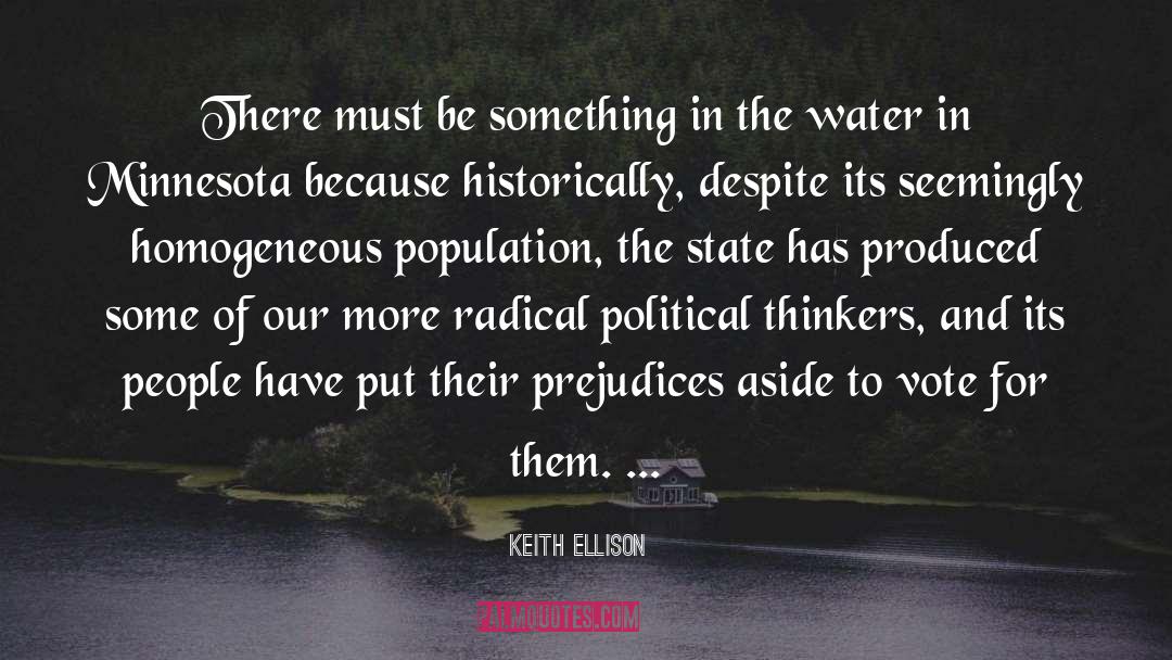 Desante Water quotes by Keith Ellison