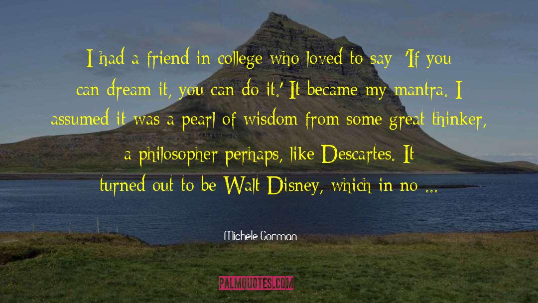 Descartes quotes by Michele Gorman